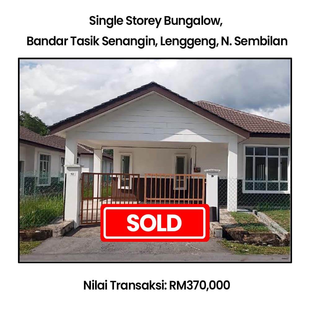 Single Storey Bungalow, Bandar Tasik Senangin, Lenggeng, Negeri Sembilan - fitriazmi.com